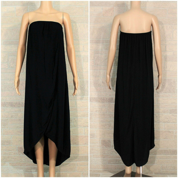 strapless beach cover up dress